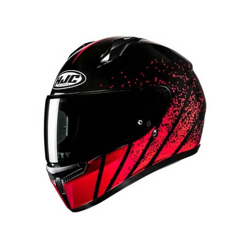 CASCO HJC C10 ASPA NEGRO / BLANCO / ROJO