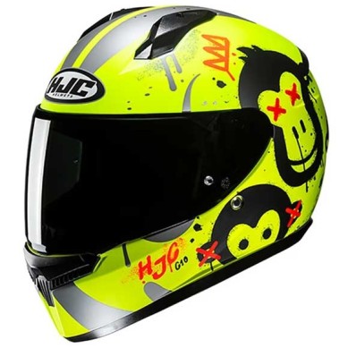 CASCO HJC C10 GETI VERDE / PLATA