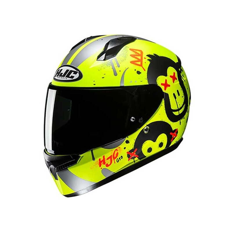 CASCO HJC C10 GETI VERDE / PLATA