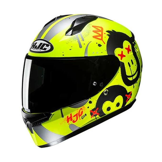 CASCO HJC C10 GETI VERDE / PLATA