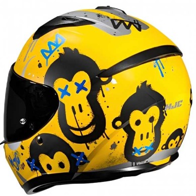 CASCO HJC C10 GETI AMARILLO / AZUL