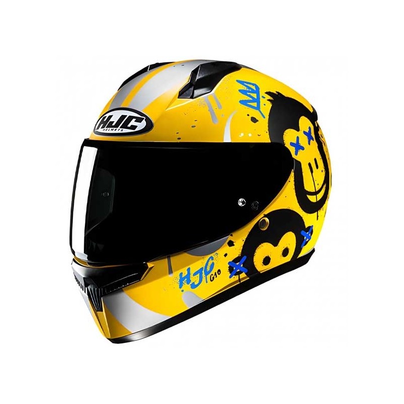 CASCO HJC C10 GETI AMARILLO / AZUL