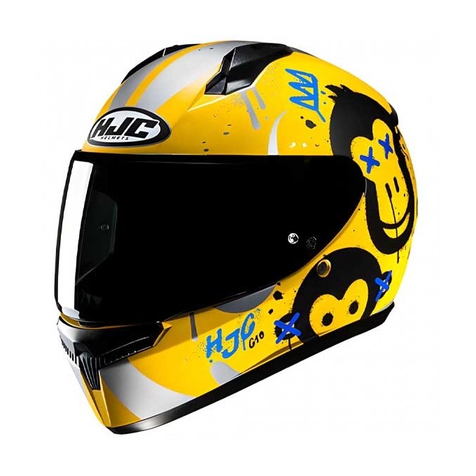 CASCO HJC C10 GETI AMARILLO / AZUL