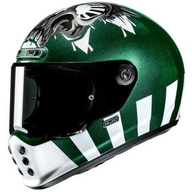 CASCO HJC V10 PAC MAN BANDAI NAMCO MOSTAZA / NEGRO