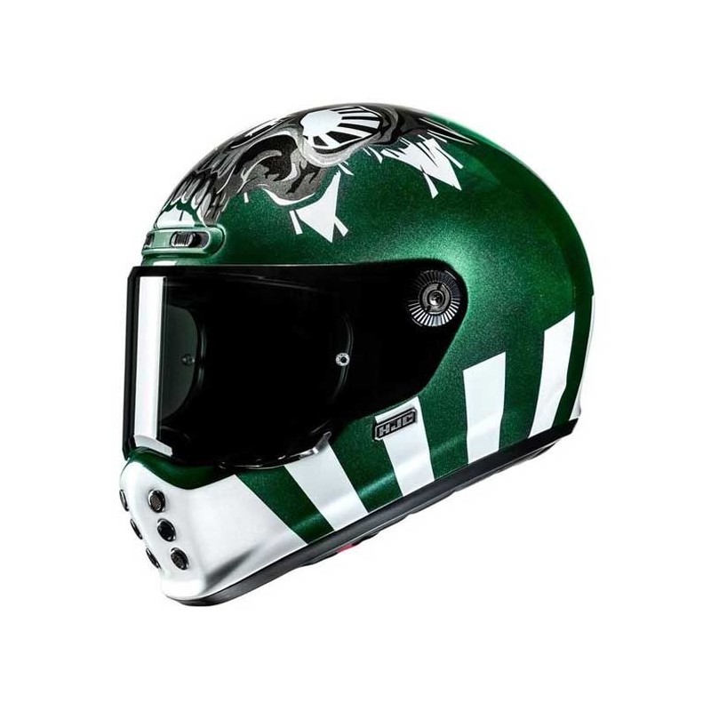 CASCO HJC V10 PAC MAN BANDAI NAMCO MOSTAZA / NEGRO