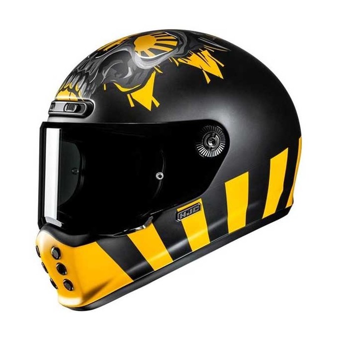 CASCO HJC V10 CRANIA VERDE / BLANCO