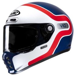 CASCO HJC V10 CRANIA NEGRO / BLANCO