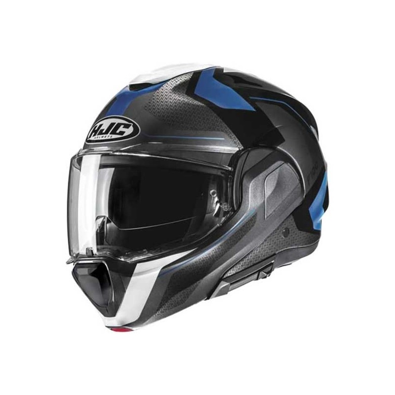 CASCO INTEGRAL HJC F100 BIOS ROJO / GRIS