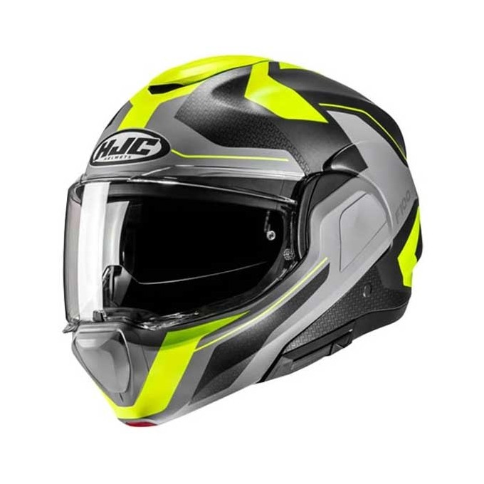 CASCO INTEGRAL HJC F100 BIOS AZUL / GRIS