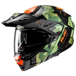 CASCO INTEGRAL HJC I80 ROKI BLANCO / AZUL / ROJO