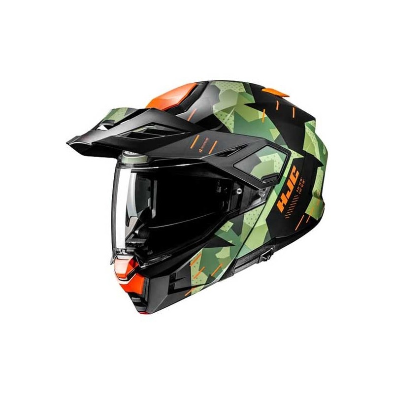 CASCO INTEGRAL HJC I80 ROKI BLANCO / AZUL / ROJO