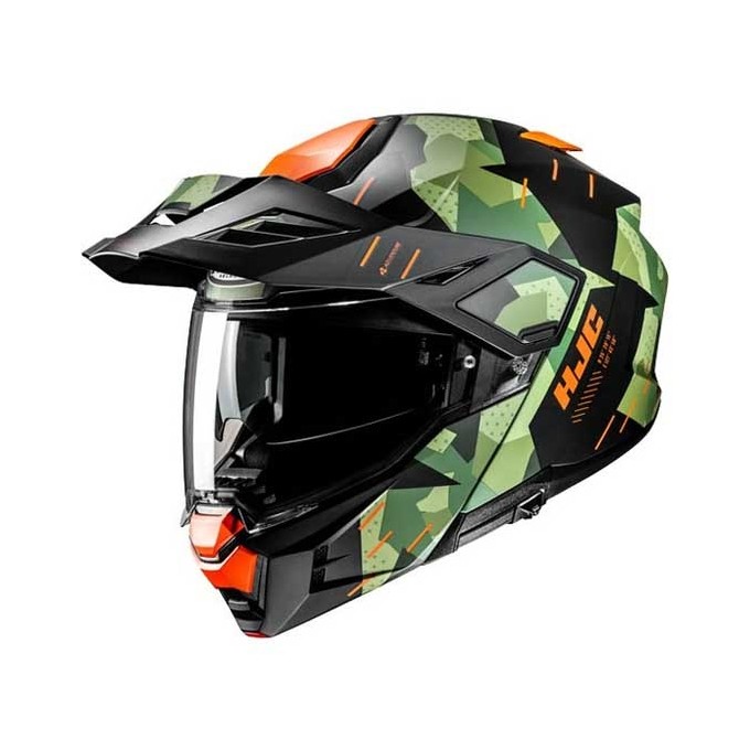 CASCO INTEGRAL HJC I80 ROKI BLANCO / AZUL / ROJO