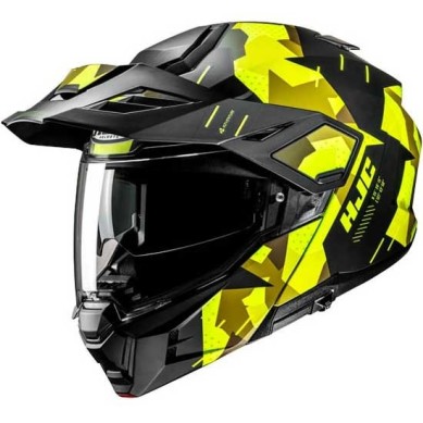 CASCO INTEGRAL HJC I80 ROKI NEGRO / VERDE / NARANJA