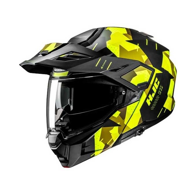 CASCO INTEGRAL HJC I80 ROKI NEGRO / VERDE / NARANJA