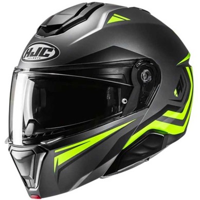 CASCO INTEGRAL HJC I90 TRICUS BLANCO / ROJO