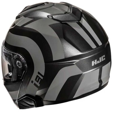 CASCO INTEGRAL HJC I90 TRICUS NEGRO / AMARILLO