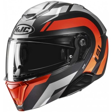 CASCO INTEGRAL HJC I91 ARVEN AMARILLO / GRIS