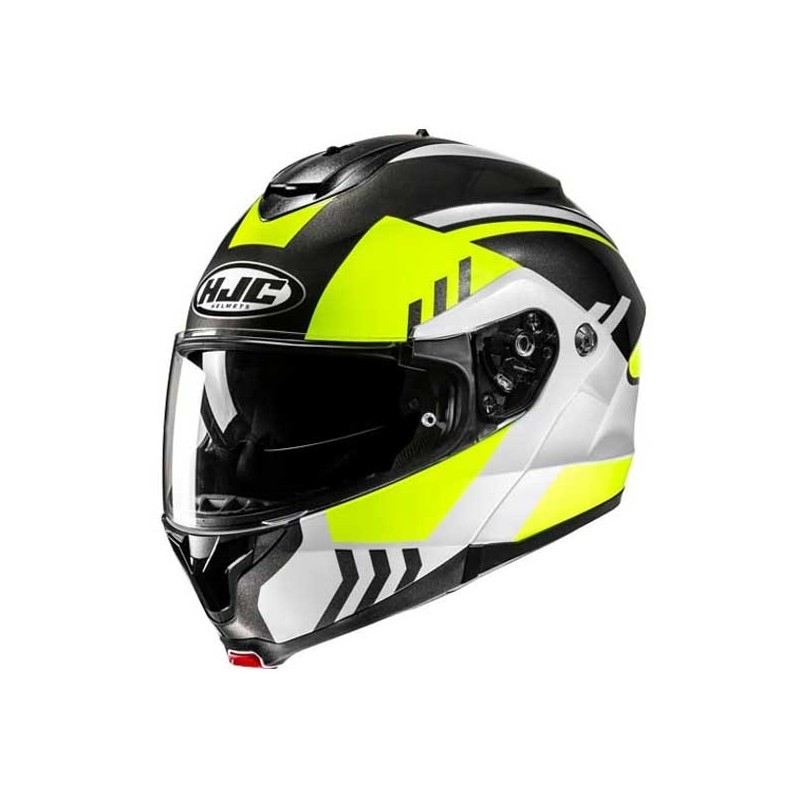 CASCO INTEGRAL C91N KAON NEGRO / AMARILLO / BLANCO