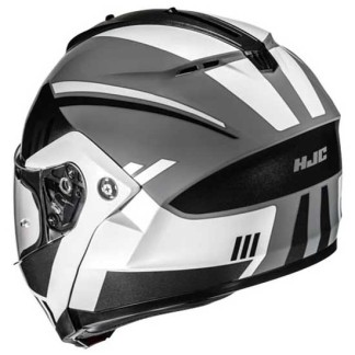 CASCO INTEGRAL C91N KAON NEGRO / AMARILLO / BLANCO