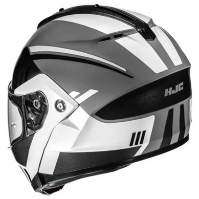 CASCO INTEGRAL C91N KAON NEGRO / AMARILLO / BLANCO