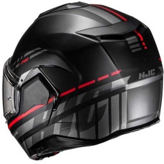 CASCO MODULAR  HJC I100 SYSMA NEGRO / ROJO