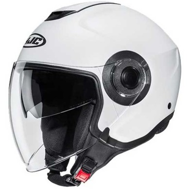 CASCO JET HJC I40N MONOCOLOR GRIS
