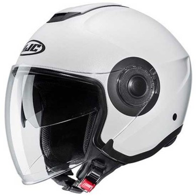 CASCO JET HJC I40N MONOCOLOR NEGRO MATE