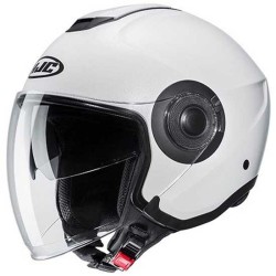 CASCO JET HJC I40N MONOCOLOR NEGRO MATE