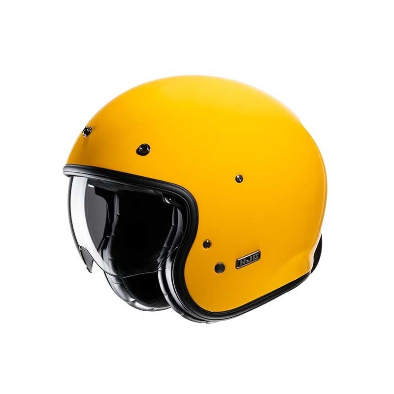 CASCO JET HJC V31 MONOCOLOR ROJO