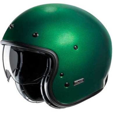 CASCO JET HJC V31 MONOCOLOR NEGRO