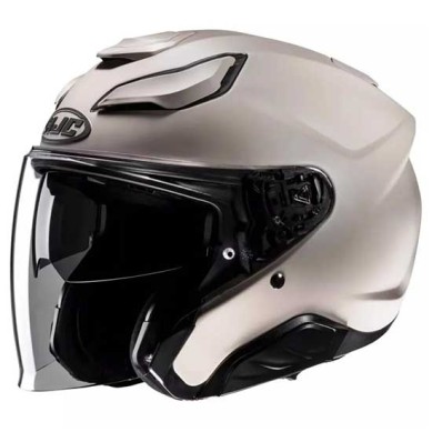 CASCO JET HJC F31 MONOCOLOR AZUL METÁLICO