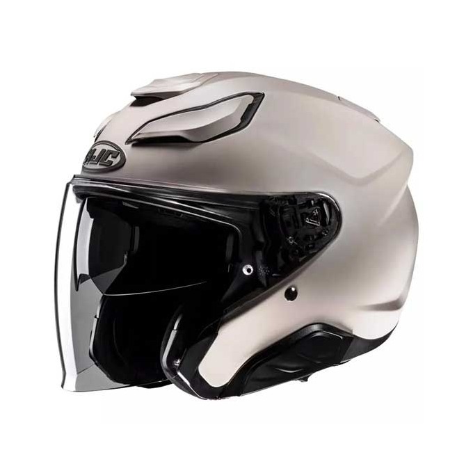 CASCO JET HJC F31 MONOCOLOR AZUL METÁLICO