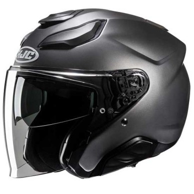 CASCO JET HJC F31 MONOCOLOR NEGRO MATE