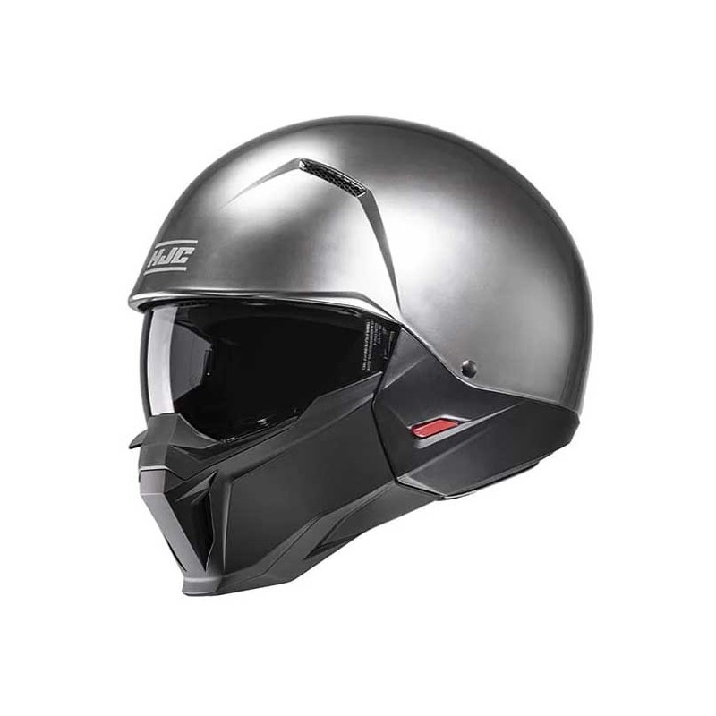 CASCO JET HJC I20 MONOCOLOR PLATA