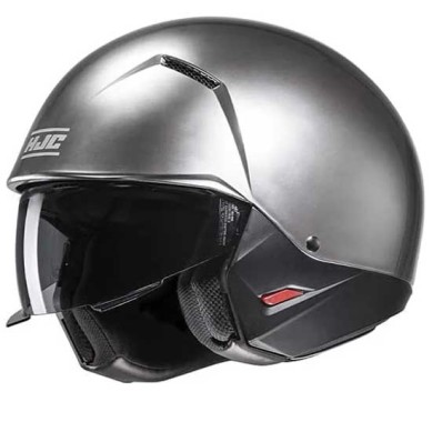CASCO JET HJC I20 MONOCOLOR PLATA