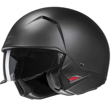 CASCO JET HJC I20 MONOCOLOR NEGRO METAL