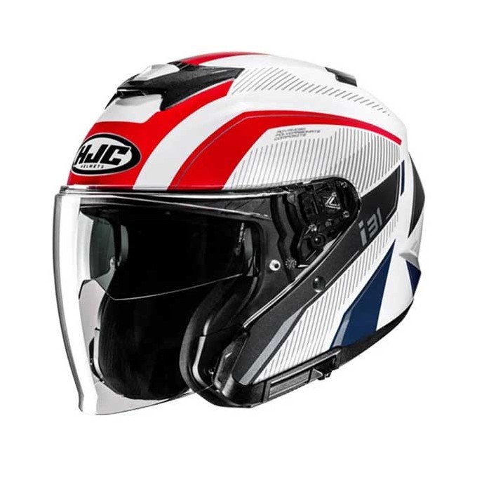 CASCO JET HJC I31 RENO NEGRO / NARANJA