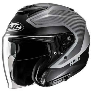 CASCO JET HJC I31 TEVIS VERDE / NEGRO