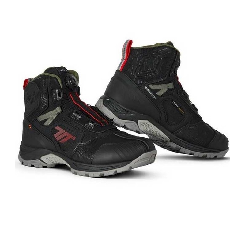 BOTA ENDURO MT HELMETS SD-BA7 STELVIO BAJA NEGRO / ROJO