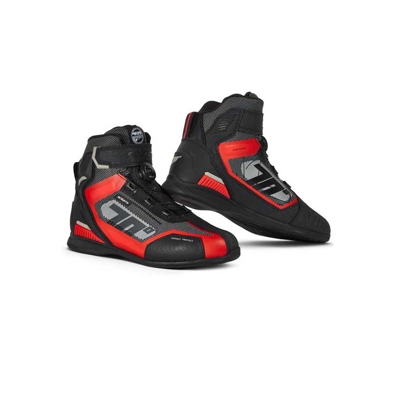 MT HELMETS BOTA SD-BR3 VELOCE PRO NEGRO / AMARILLO FLÚOR 