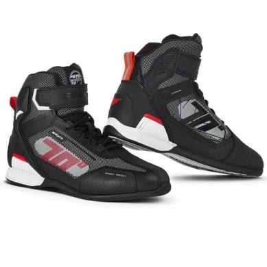 MT HELMETS BOTA SD-BR2 VELOCE NEGRO / ROJO / BLANCO 