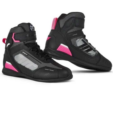 MT HELMETS BOTA SD-BR2 VELOCE NEGRO / AMARILLO / BLANCO