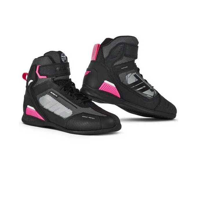 MT HELMETS BOTA SD-BR2 VELOCE NEGRO / AMARILLO / BLANCO