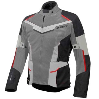 CHAQUETA HOMBRE MT HELMETS SD-JT70 ATACAMA HOMBRE NEGRO / GRIS / ROJO 