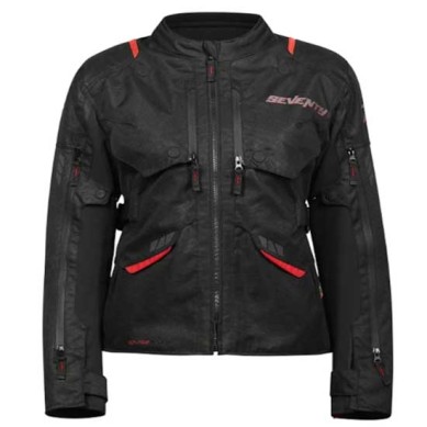 CHAQUETA HOMBRE SEVENTY DEGREES SD-JT67 TANAMI NEGRO / GRIS / AMARILLO FLÚOR 