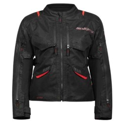 CHAQUETA HOMBRE SEVENTY DEGREES SD-JT67 TANAMI NEGRO / GRIS / AMARILLO FLÚOR 