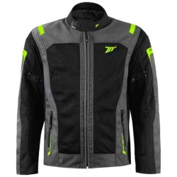 CHAQUETA HOMBRE SEVENTY DEGREES SD-JT66 SAHARA VERDE MILITAR / ROJO 