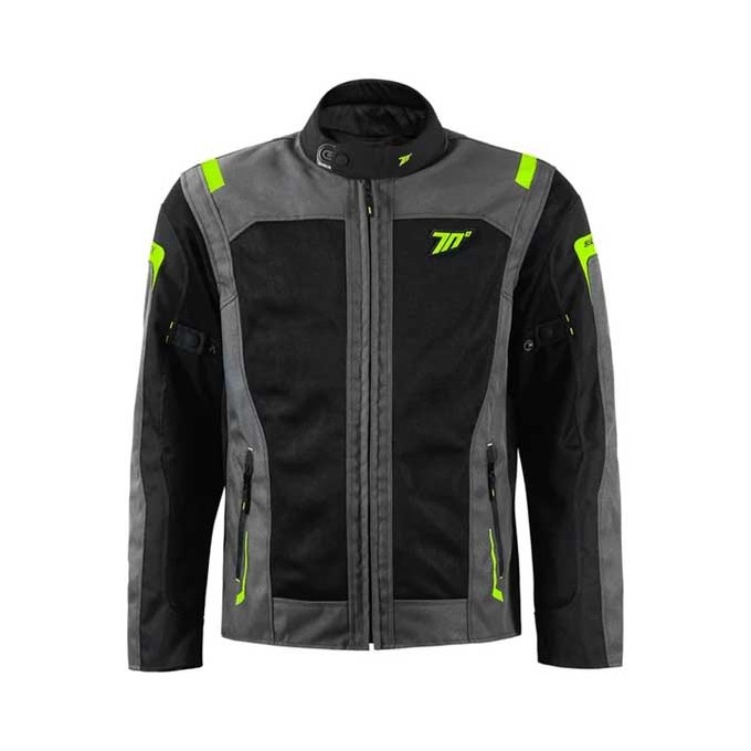 CHAQUETA HOMBRE SEVENTY DEGREES SD-JT66 SAHARA VERDE MILITAR / ROJO 