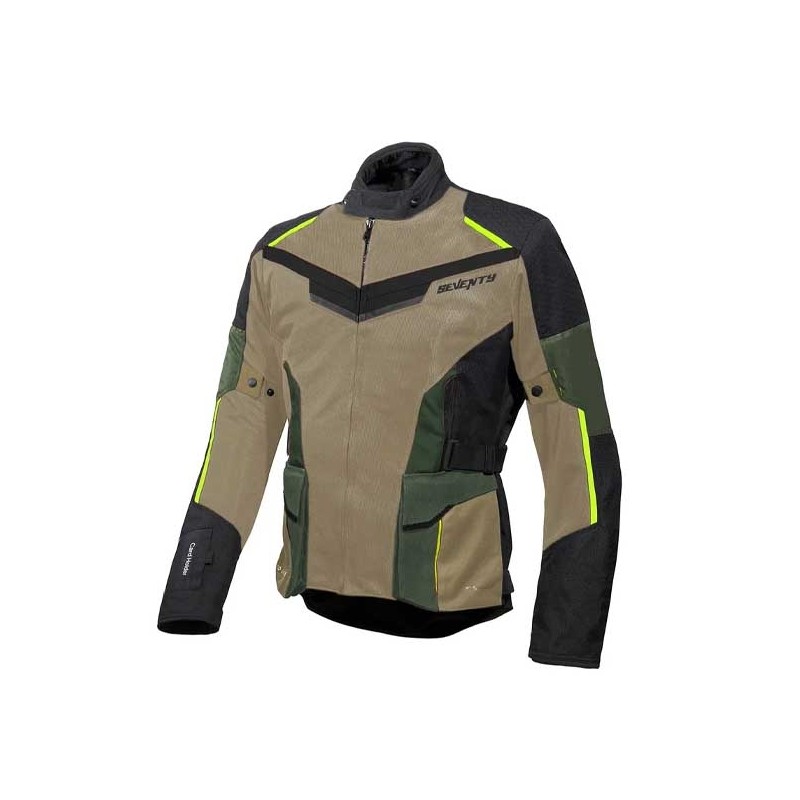 CHAQUETA HOMBRE SEVENTY DEGREES SD-JT70 ATACAMA HOMBRE GRIS / AZUL / ROJO