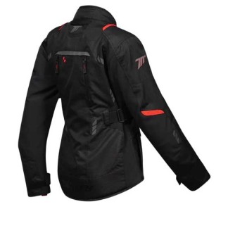 CHAQUETA MUJER INVIERNO SEVENTY DEGREES SD-JT69 TANAMI NEGRO / ROJO